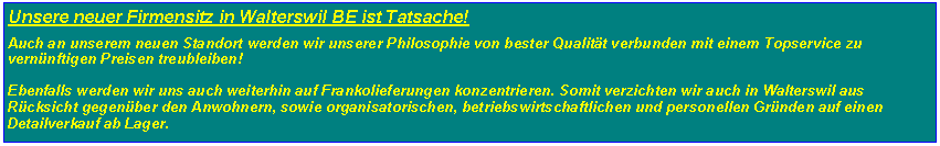 Textfeld: Auf diesem Grundstck entsteht unser neuer Firmensitz!